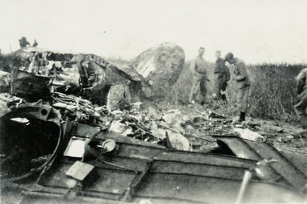 Herinneringsroute Tweede Wereldoorlog Hudson-Bommenwerper Neergestort aan de Warande in Gilze #2