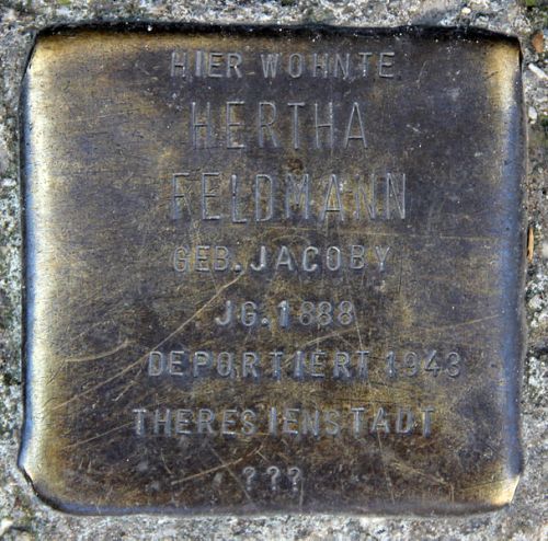 Stolpersteine Luckauer Straße 5 #2