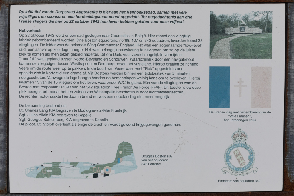 Crash Memorial Douglas Boston IIIA BZ393 #5