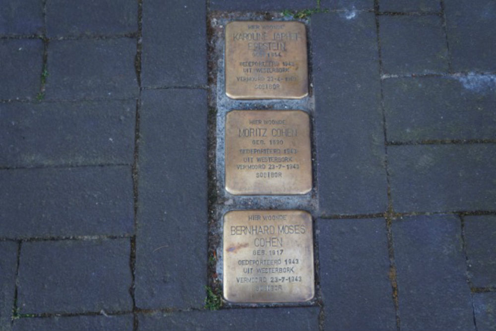 Stolpersteine Hogestraat 13