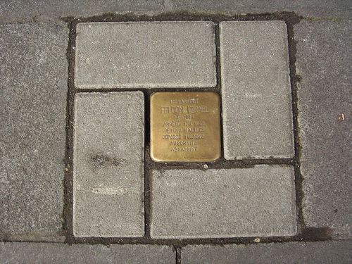 Stolperstein Rue Chavannes 38 #1