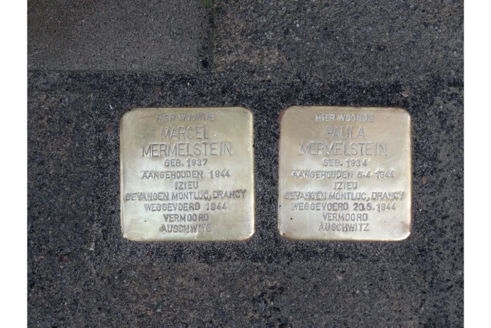 Stolpersteine Marinisstraat 3 #1