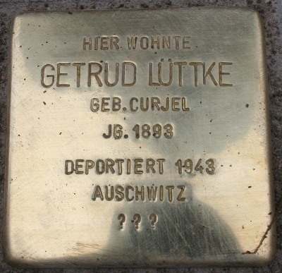 Stolpersteine Riefstahlstrae 4 #3