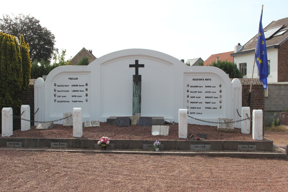 Memorial Executed Resistance Fighters Rixensart