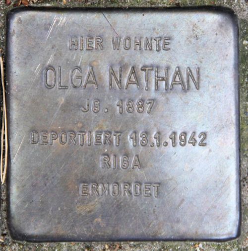 Stolpersteine Hugo-Vogel-Strae 40 #3