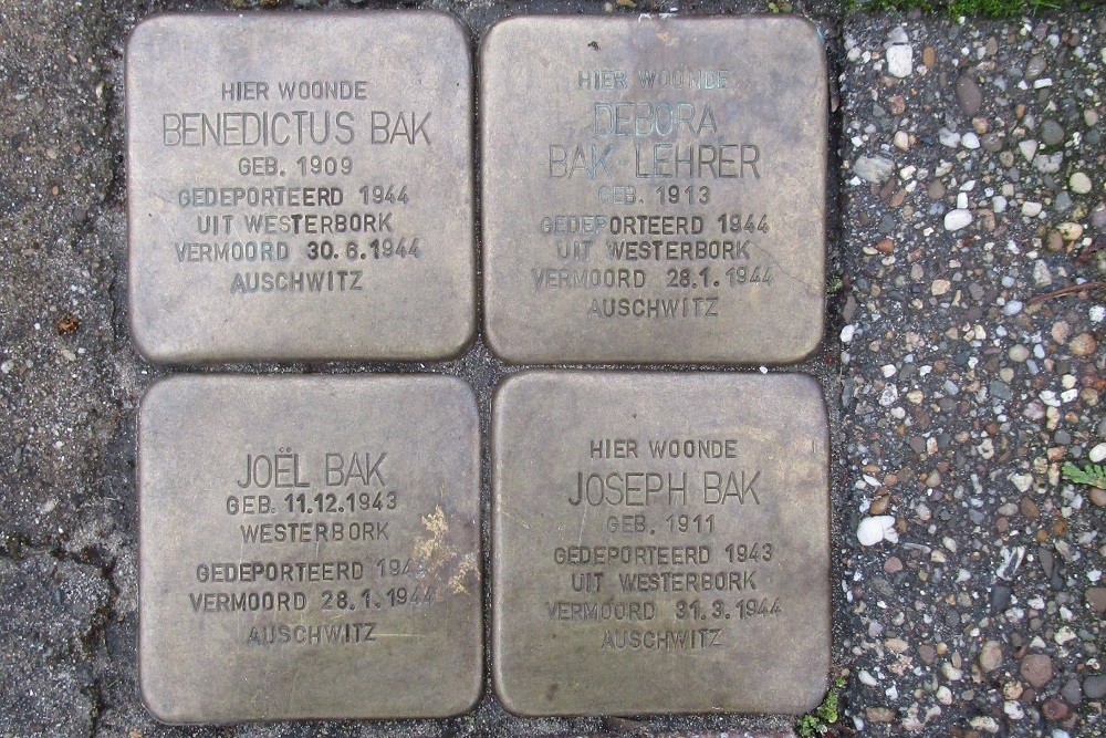 Stolpersteine Koningin Wilhelminalaan 21