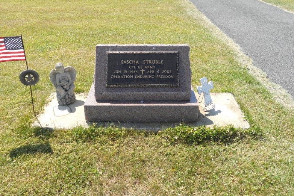 Amerikaans Oorlogsgraf Hanna Cemetery