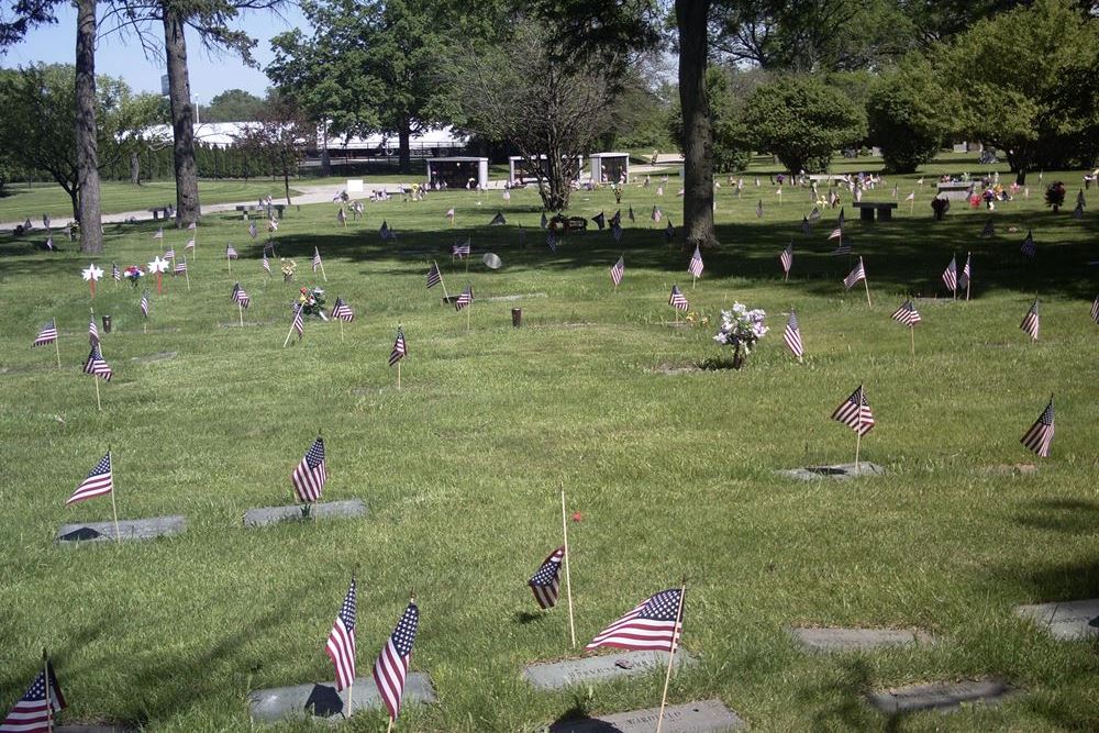 American War Grave Mount Emblem Cemetery