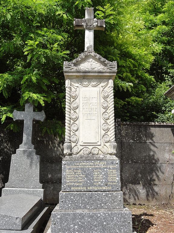 Oorlogsmonument Valhey