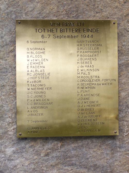 Gedenkteken SOE-Agenten Steengroeve Mauthausen #2