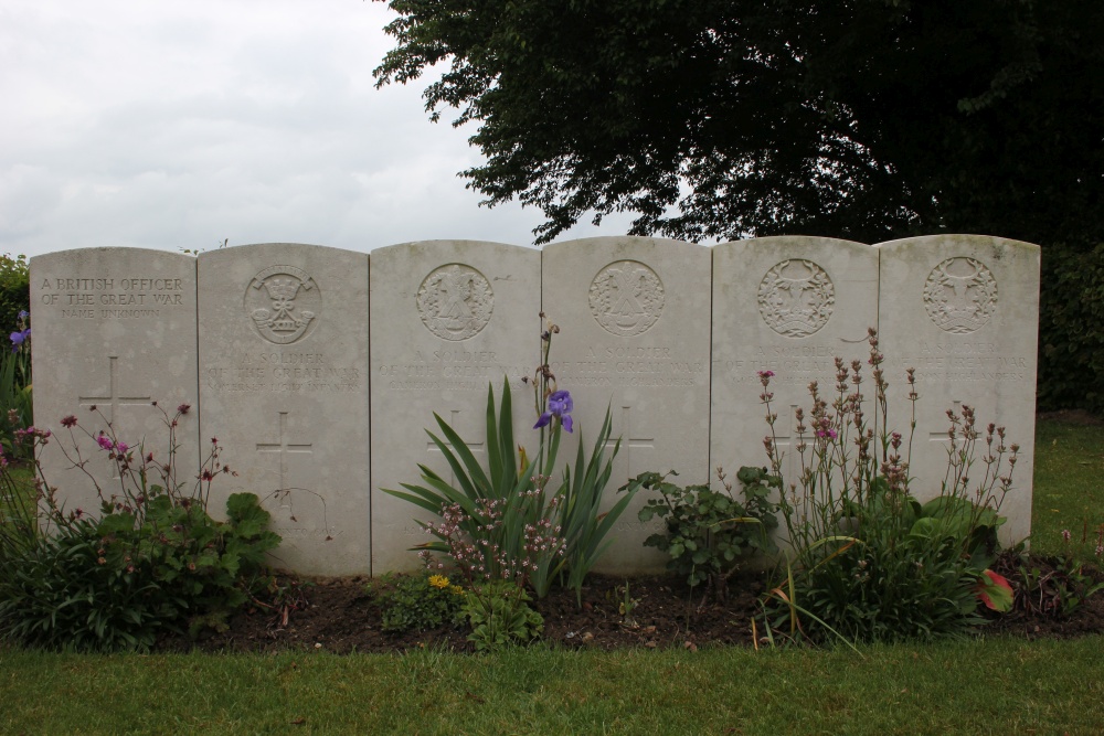 Commonwealth War Cemetery Orange Trench #5