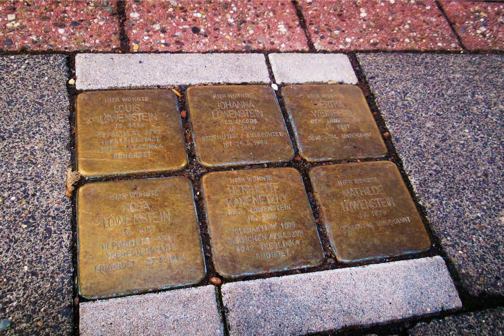 Stolpersteine Groe Strae 55