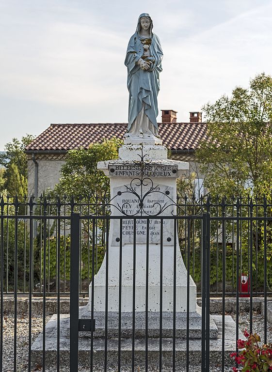 Monument Eerste Wereldoorlog Belleserre #1