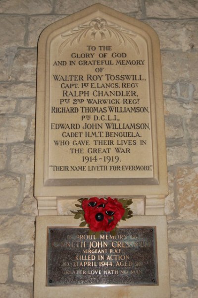 War Memorial St Martin Church