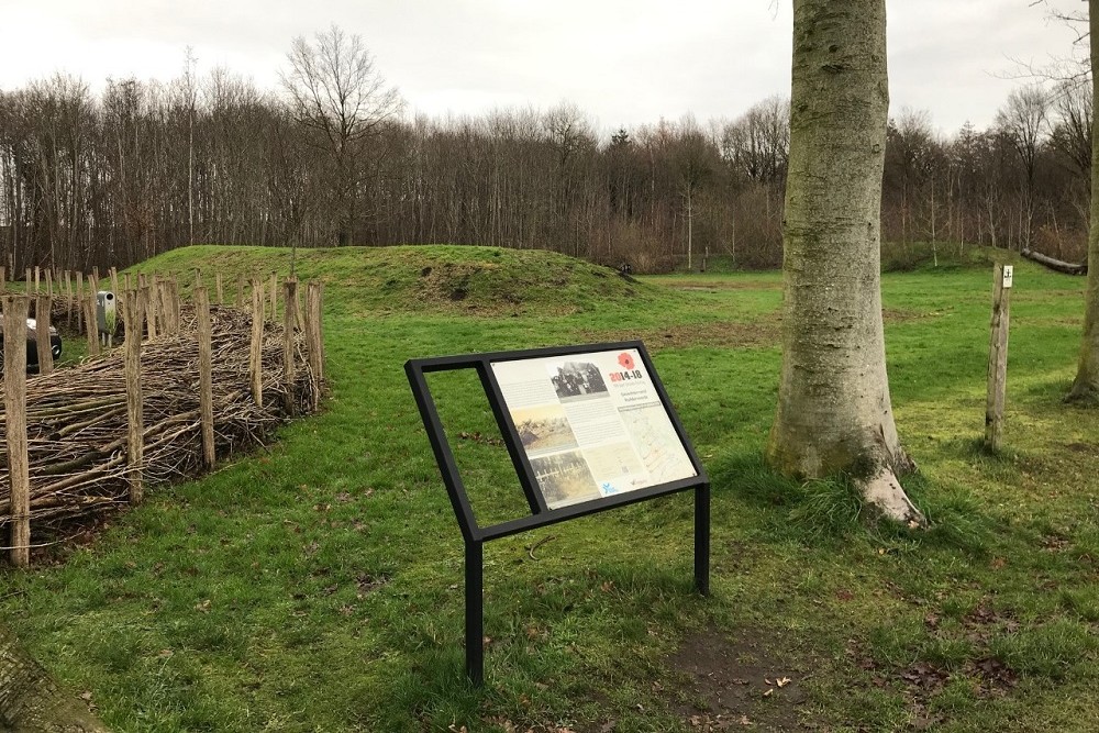 Fietsroute Slag van de Ringbeek, Infobord Sint-Hubert