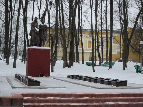 Mass Grave Soviet Soldiers Dziatlava #1