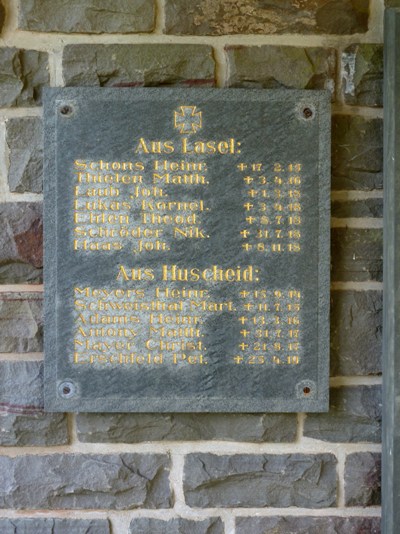 War Memorial Lasel #2