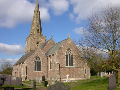 Oorlogsgraf van het Gemenebest All Saints Churchyard