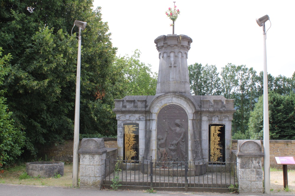 Monument Gexecuteerde Burgers 24 Augustus 1914 Latour #2