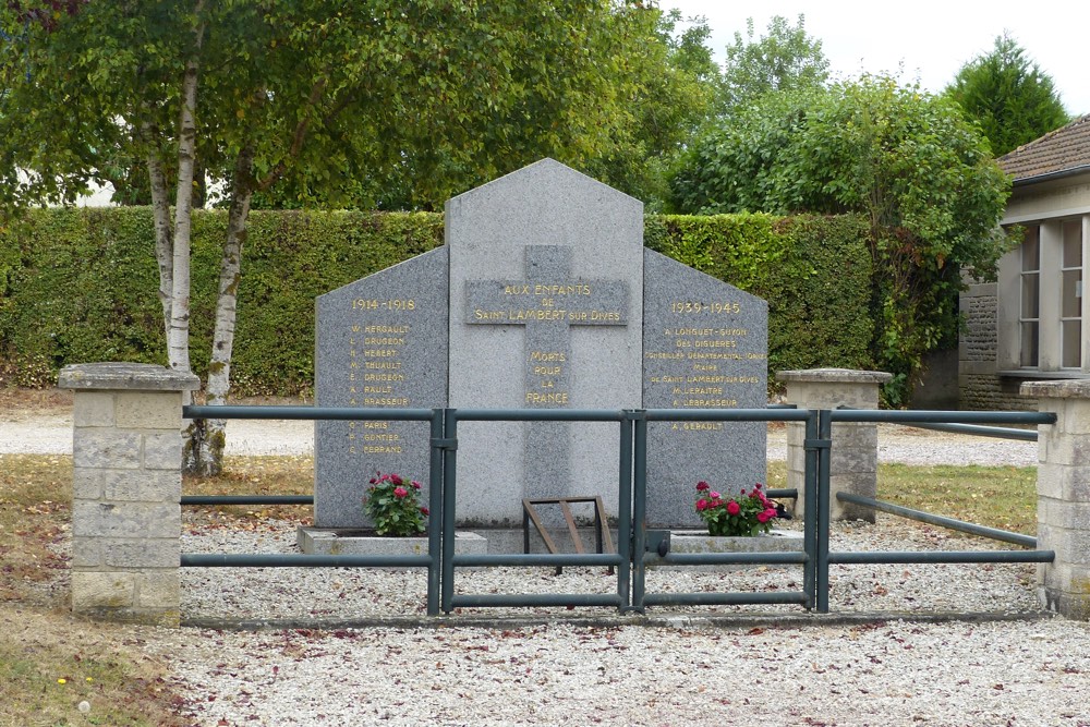 War Memorial Saint-Lambert-sur-Dive #1