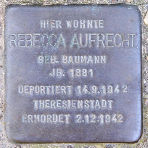 Stolpersteine Moselstraße 4 #2
