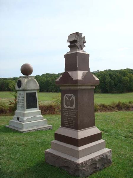 Monument 6th Wisconsin Infantry #1