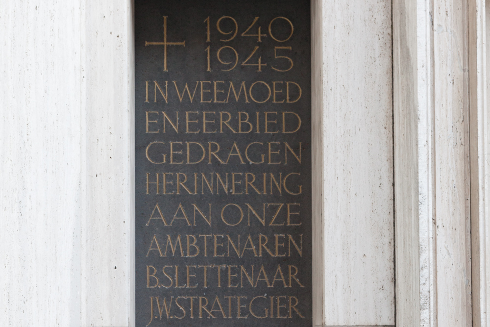 Gedenkteken Provinciehuis Arnhem #1