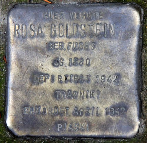 Stolpersteine Kyllmannstraße 22 #2