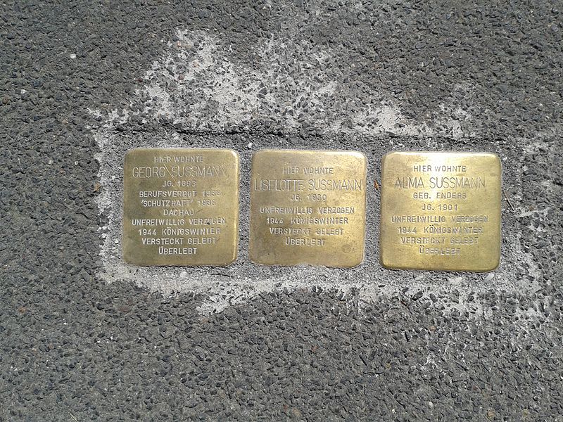 Stumbling Stones Hurster Straße 26 #1