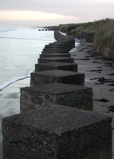 Tankversperring Wilsthorpe Beach