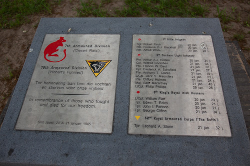 Monument 7th Amoured Division ('Desert Rats') & 79th Armoured Division ('Hobart's Funnies') #2