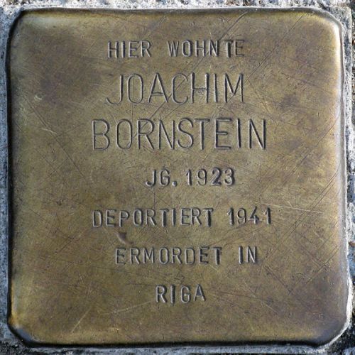 Stolpersteine Petersburger Straße 63 #2