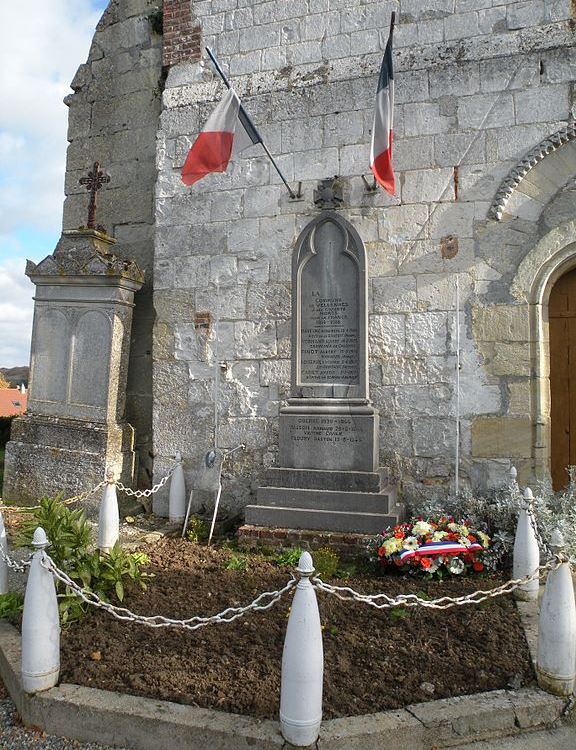 Oorlogsmonument Velennes #1