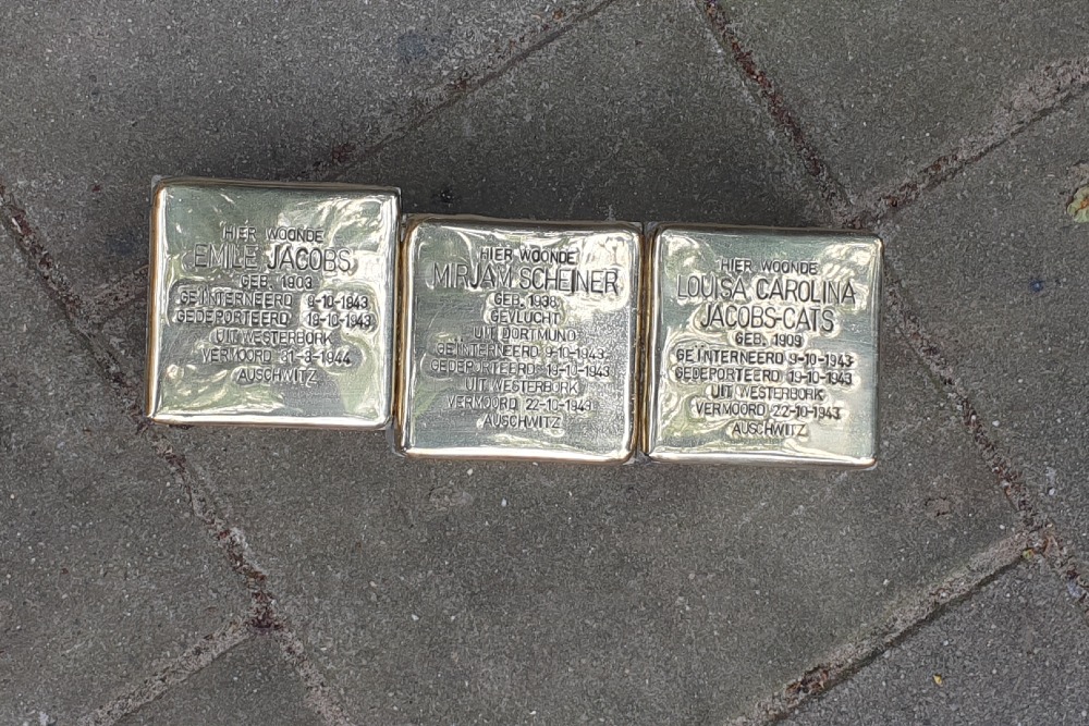 Stumbling Stones Albrecht Dürerstraat 12 #2
