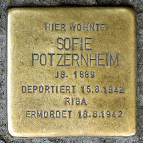 Stolperstein Karl-Marx-Strae 93