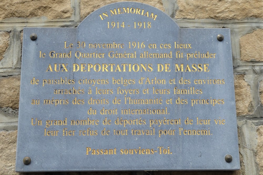 Commemorative Plaque for the Deportation