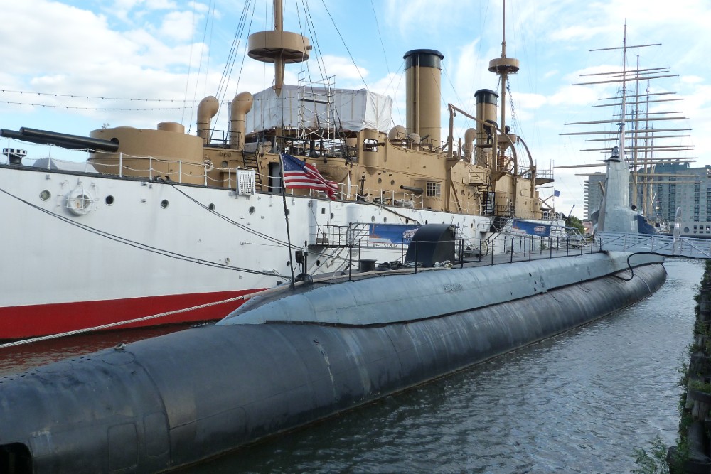 Museumschip USS Becuna & USS Olympia #1