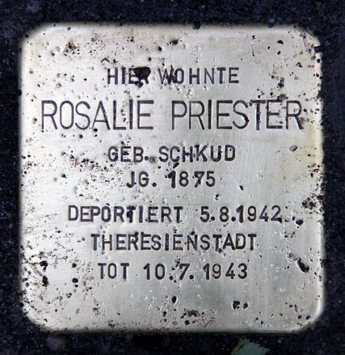 Stolpersteine Wielandstraße 22 #1
