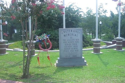 Monument Veteranen Parochie van Jackson #1