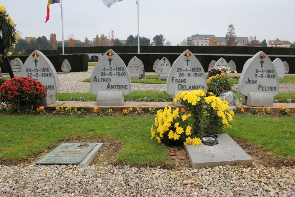 Belgische Oorlogsgraven Sint-Agatha-Berchem Kasterlinden	 #3
