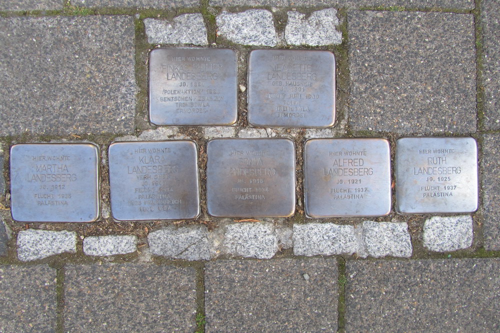 Stumbling Stones Görresstraße 15 #2