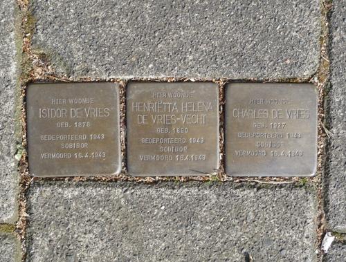 Stolpersteine Willem de Zwijgerstraat 30