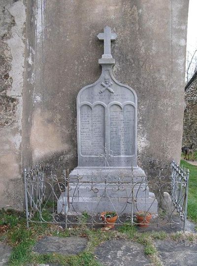 War Memorial Saint-Jean-de-Pourcharesse #1
