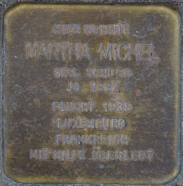 Stolpersteine Hauptstraße 80 #2