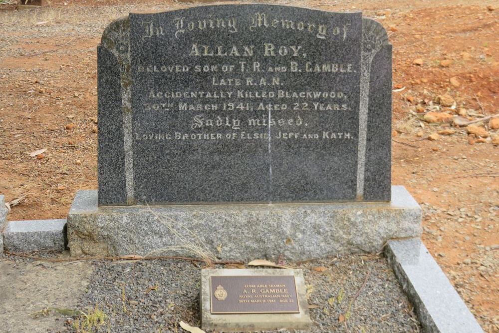 Commonwealth War Grave Coromandel Valley Cemetery #1