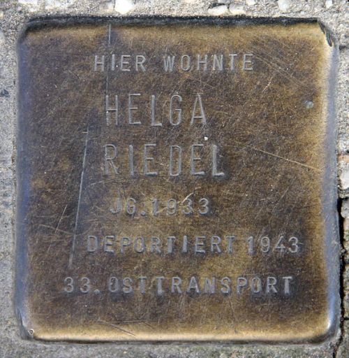 Stumbling Stones Solmsstraße 42 #2