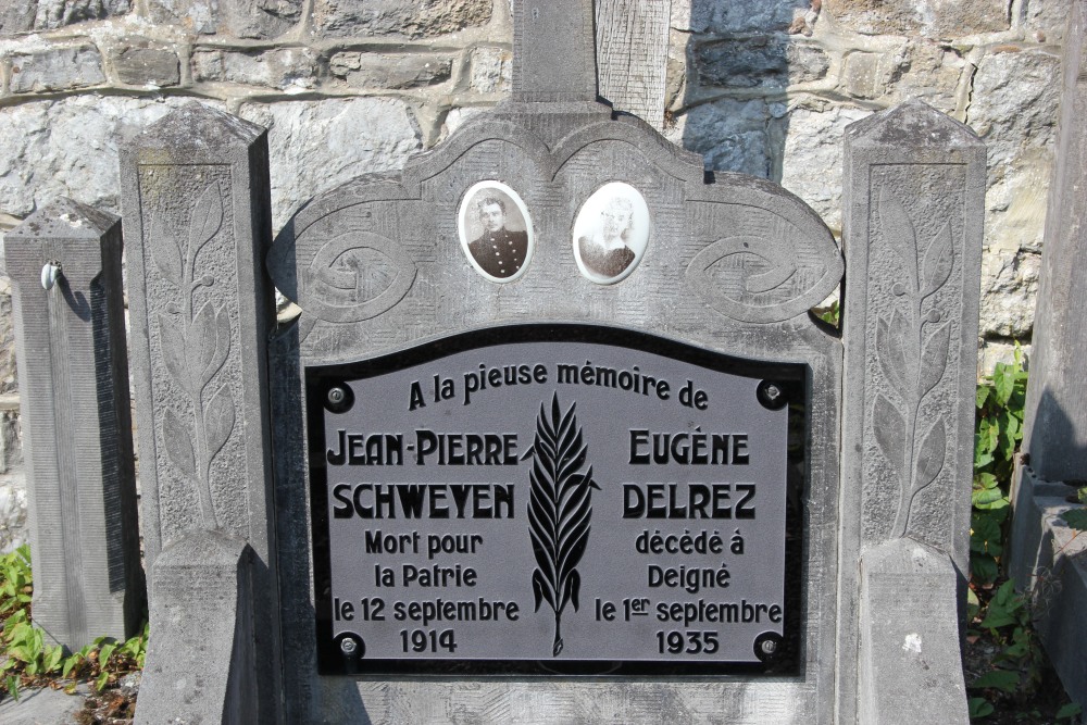 Belgian War Grave Deigné #2