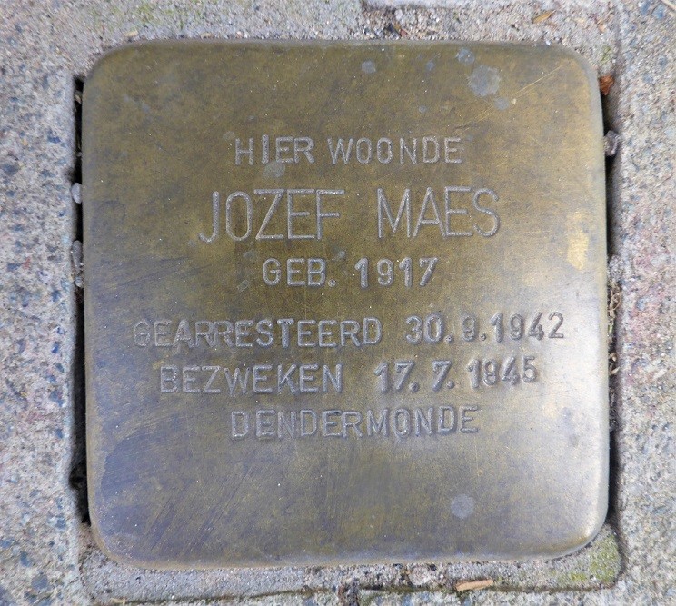 Stolperstein Dijkstraat 110 #3