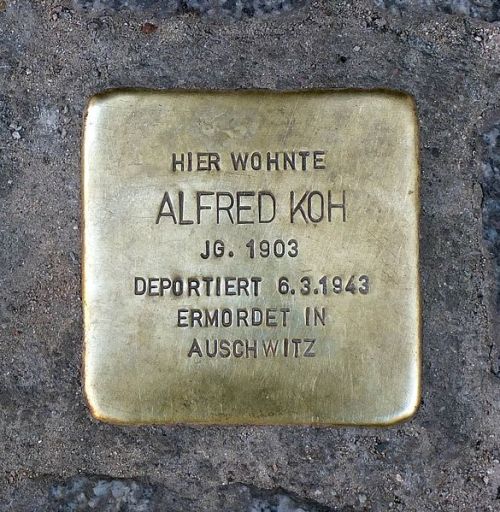 Stumbling Stones Sophienstraße 5 #2
