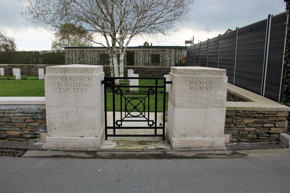 Commonwealth War Cemetery Dickebusch Old Military